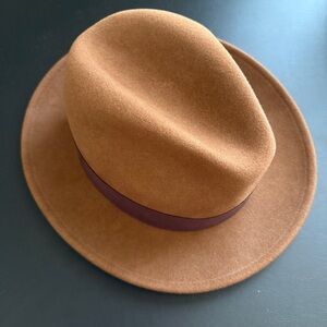 Stylish Brown Fedora Hat